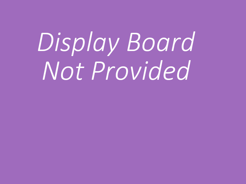 Display board image not available